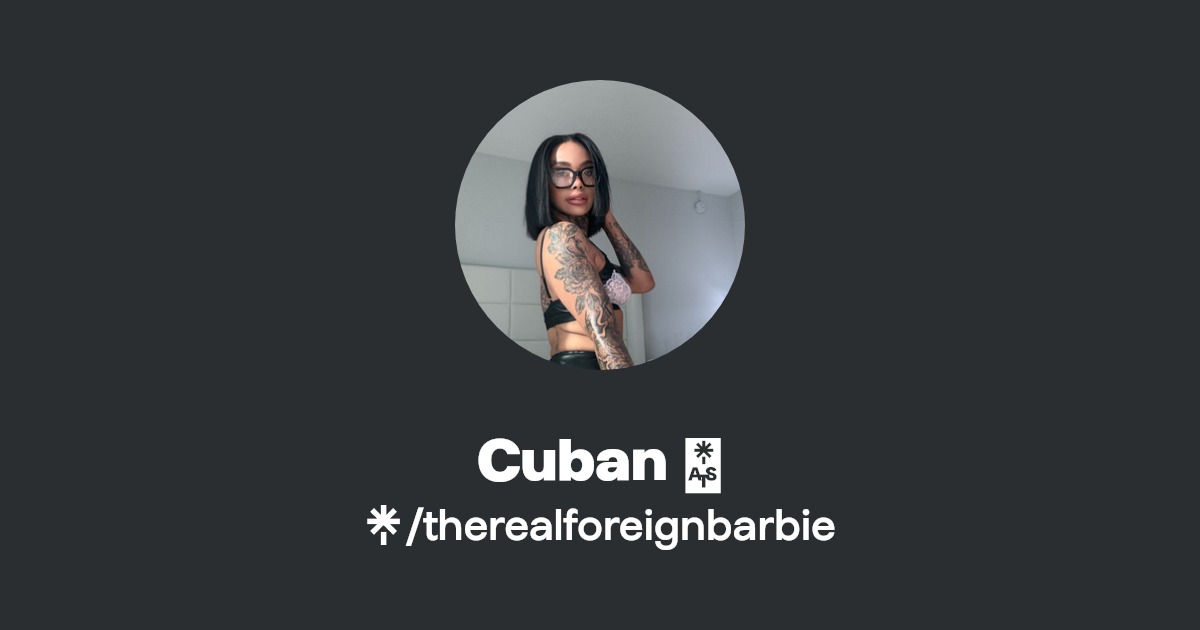 Cuban 🙈 | Instagram | Linktree