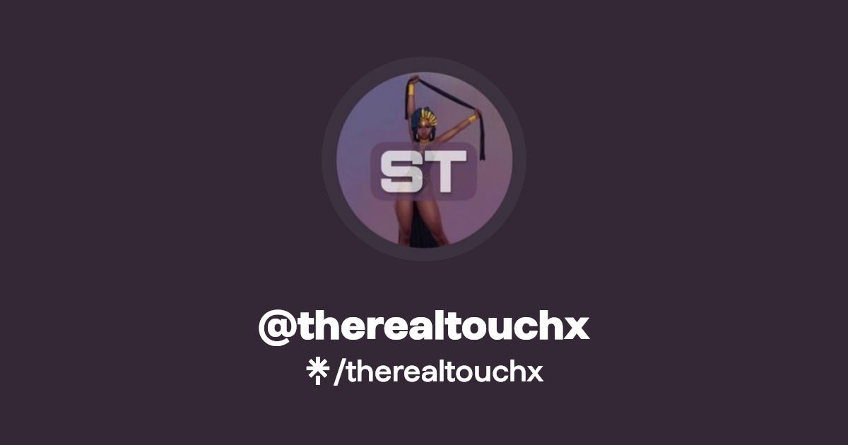 @therealtouchx | Linktree
