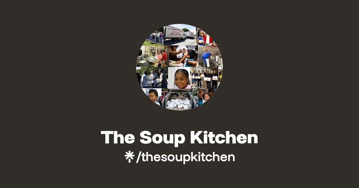 The Soup Kitchen Instagram, Facebook Linktree
