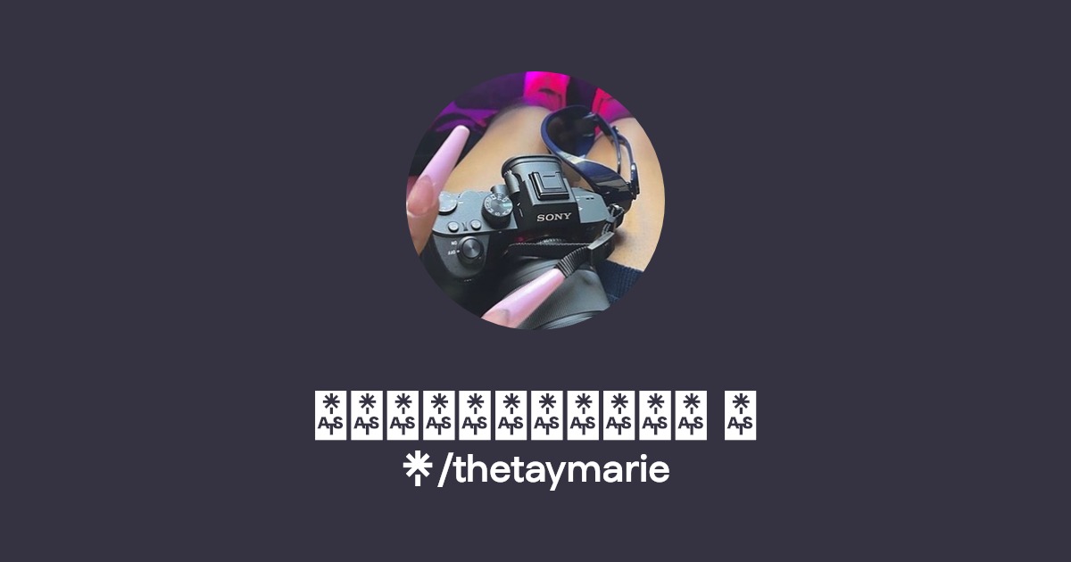 𝓣𝓱𝓮𝓣𝓪𝔂𝓜𝓪𝓻𝓲𝓮 💕 - Find 𝓣𝓱𝓮𝓣𝓪𝔂𝓜𝓪𝓻𝓲𝓮 💕 Onlyfans - Linktree