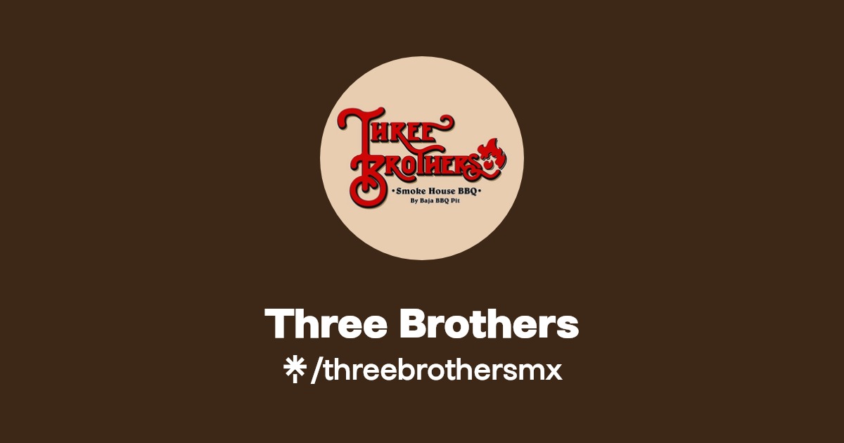 Three Brothers Instagram, Facebook Linktree