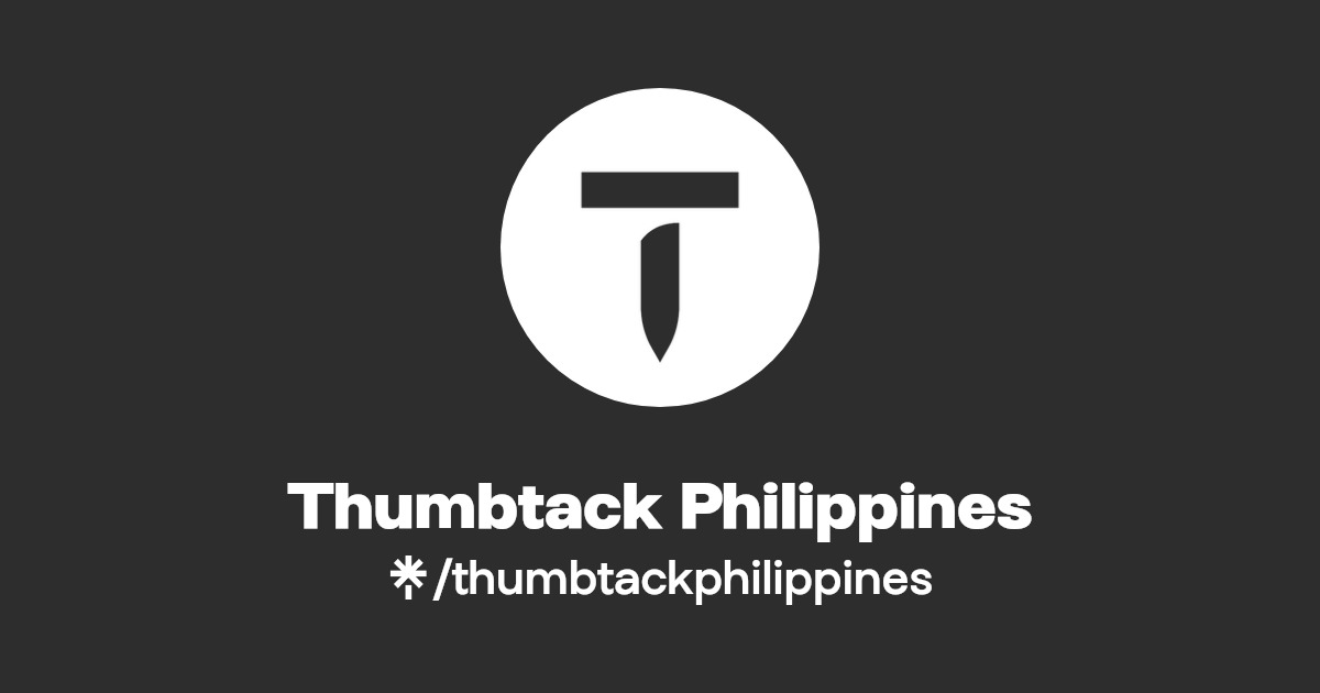 Thumbtack Philippines Instagram, Facebook Linktree