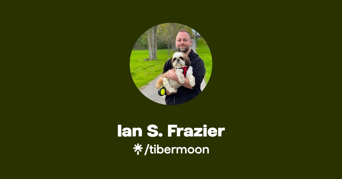 Ian S. Frazier Twitter Linktree