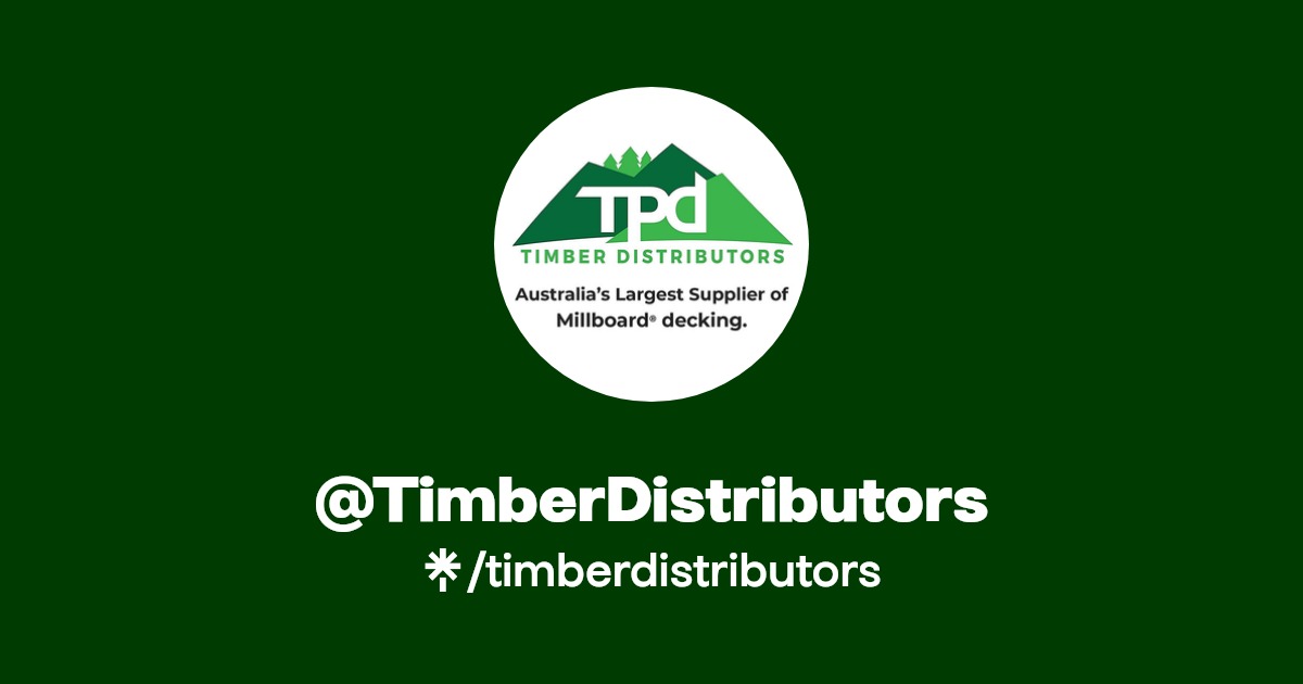 TimberDistributors Instagram, Facebook Linktree