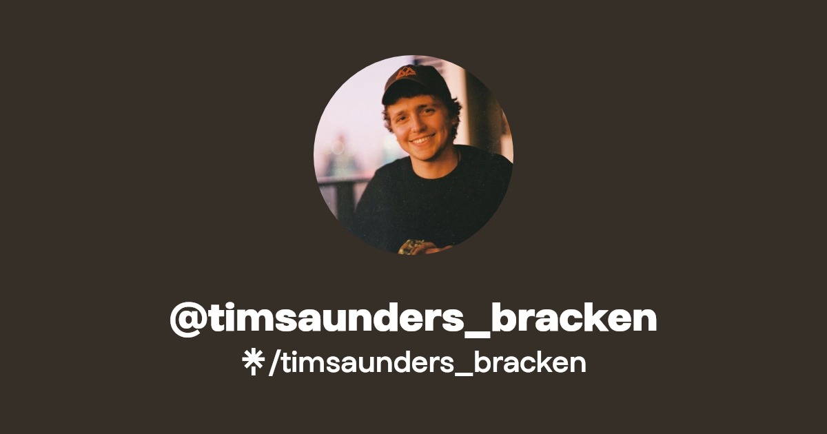 timsaunders_bracken Linktree