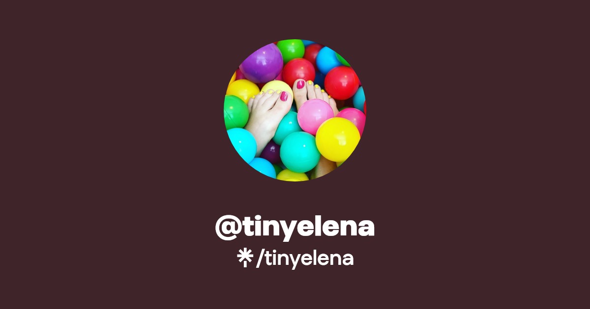 tinyelena | Facebook | Linktree