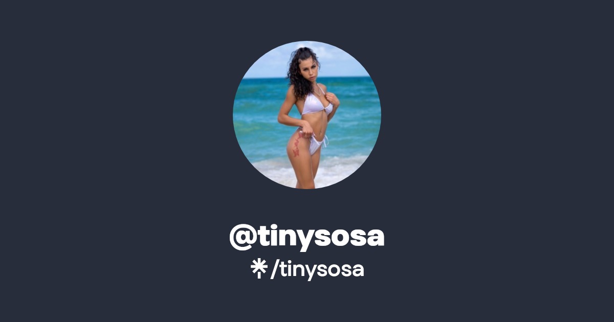 tinysosa | Twitter | Linktree