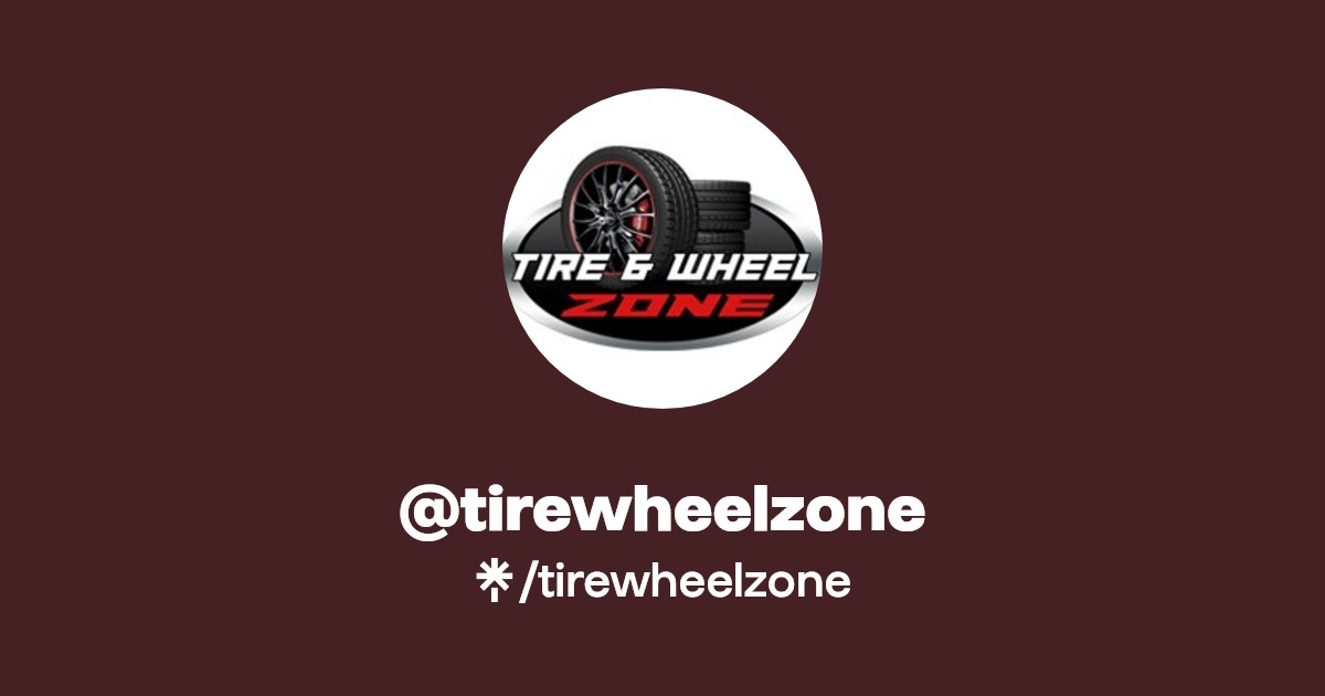 tirewheelzone's link in bio Latest Products and socials Linktree