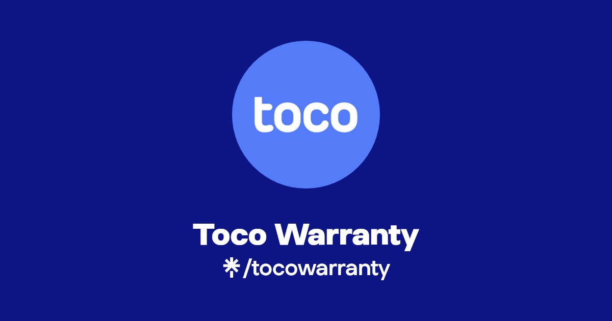 Toco Warranty Facebook Linktree