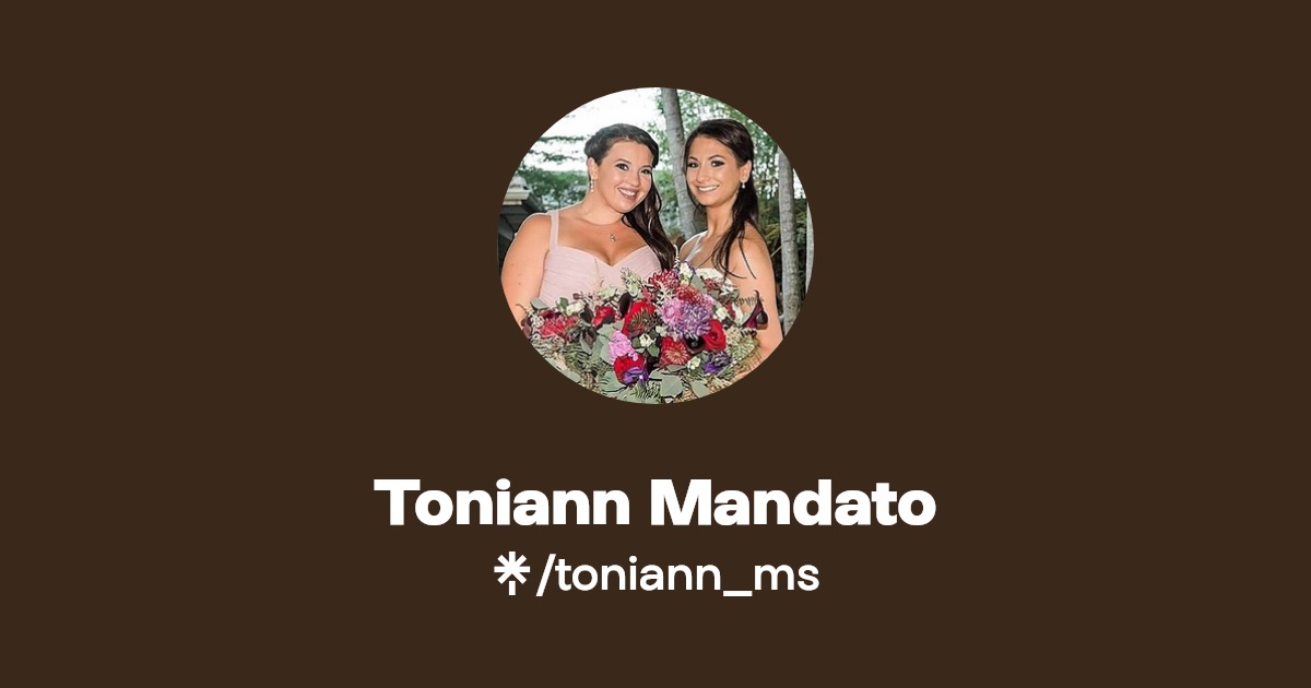 Toniann Mandato | Linktree