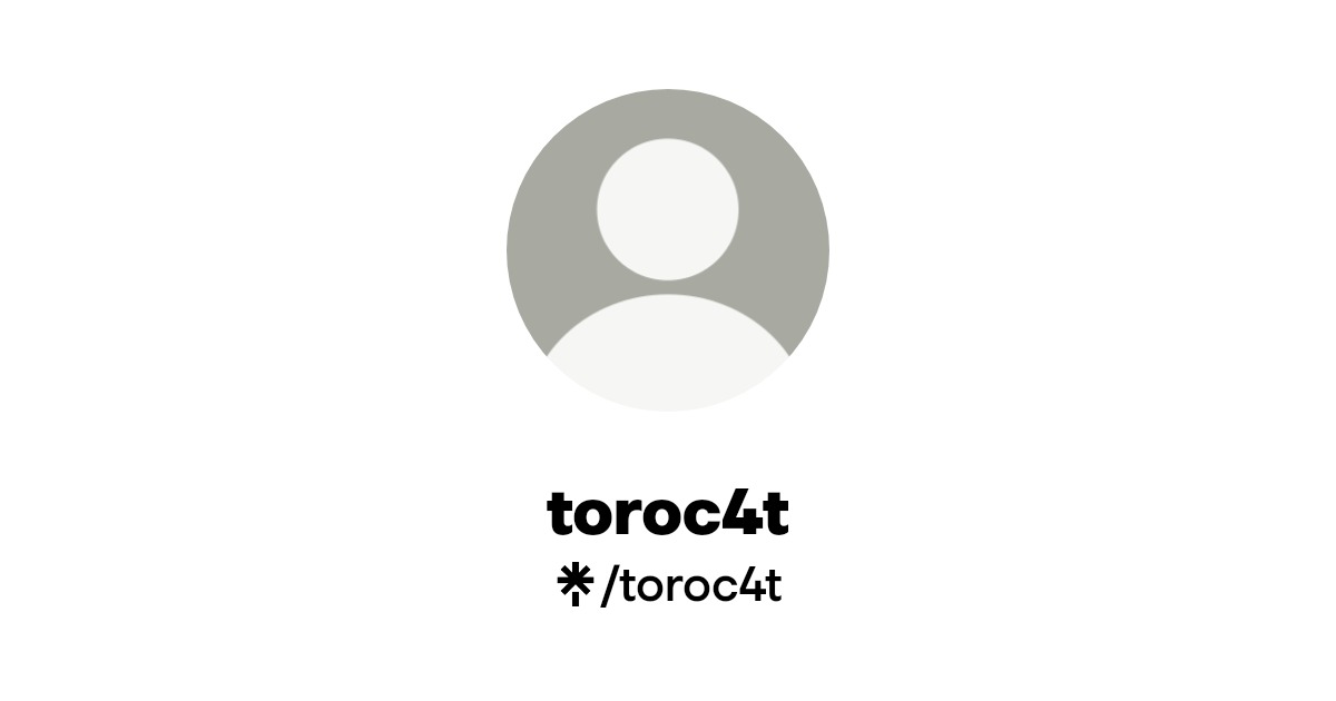 toroc4t | Twitter, Instagram, TikTok, Twitch | Linktree