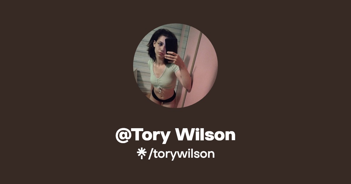 @Tory Wilson - Find @Tory Wilson Onlyfans - Linktree