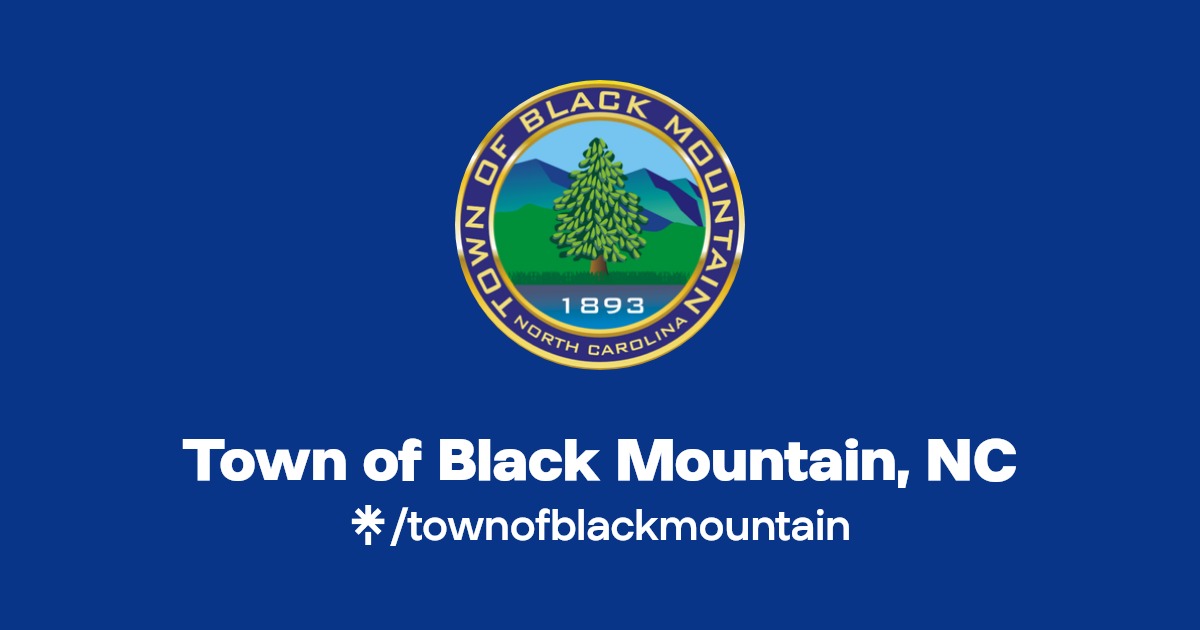 Town of Black Mountain, NC Instagram, Facebook Linktree