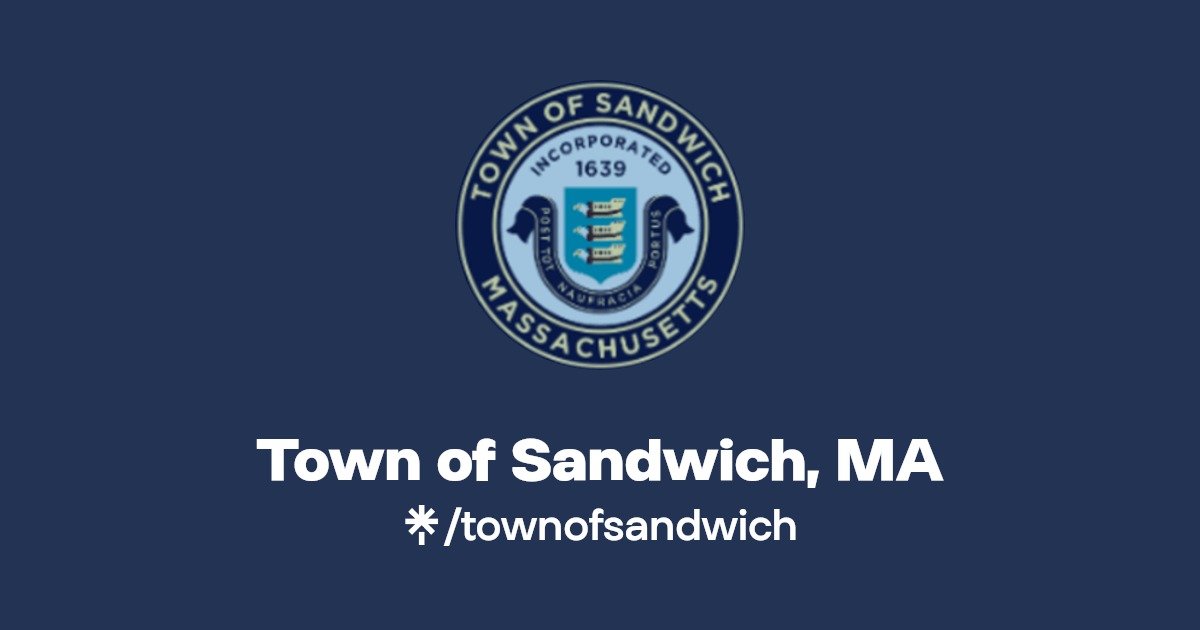 Town of Sandwich, MA Twitter, Instagram, Facebook Linktree
