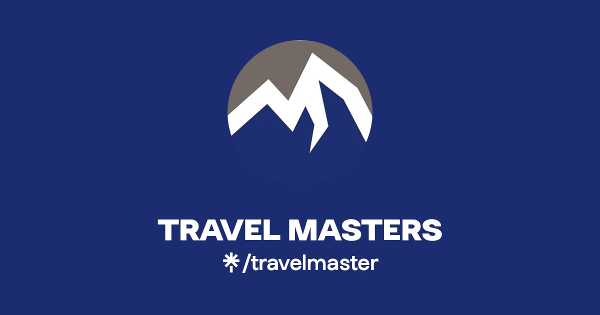 Travel Masters Instagram, Facebook Linktree