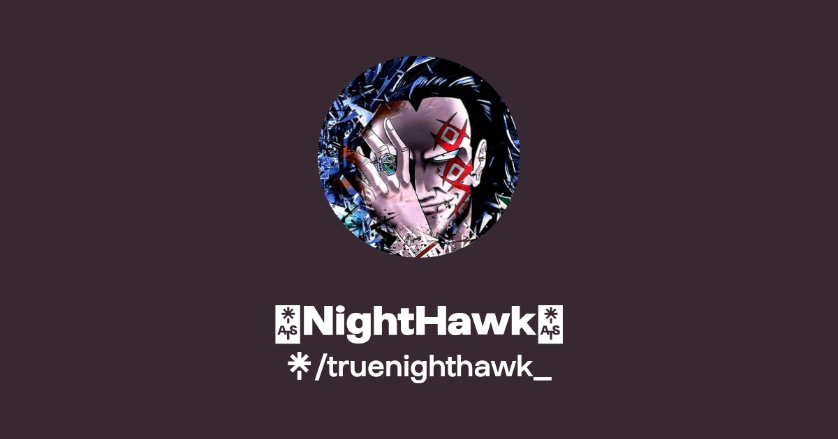 🦅NightHawk🦅 Instagram, TikTok Linktree