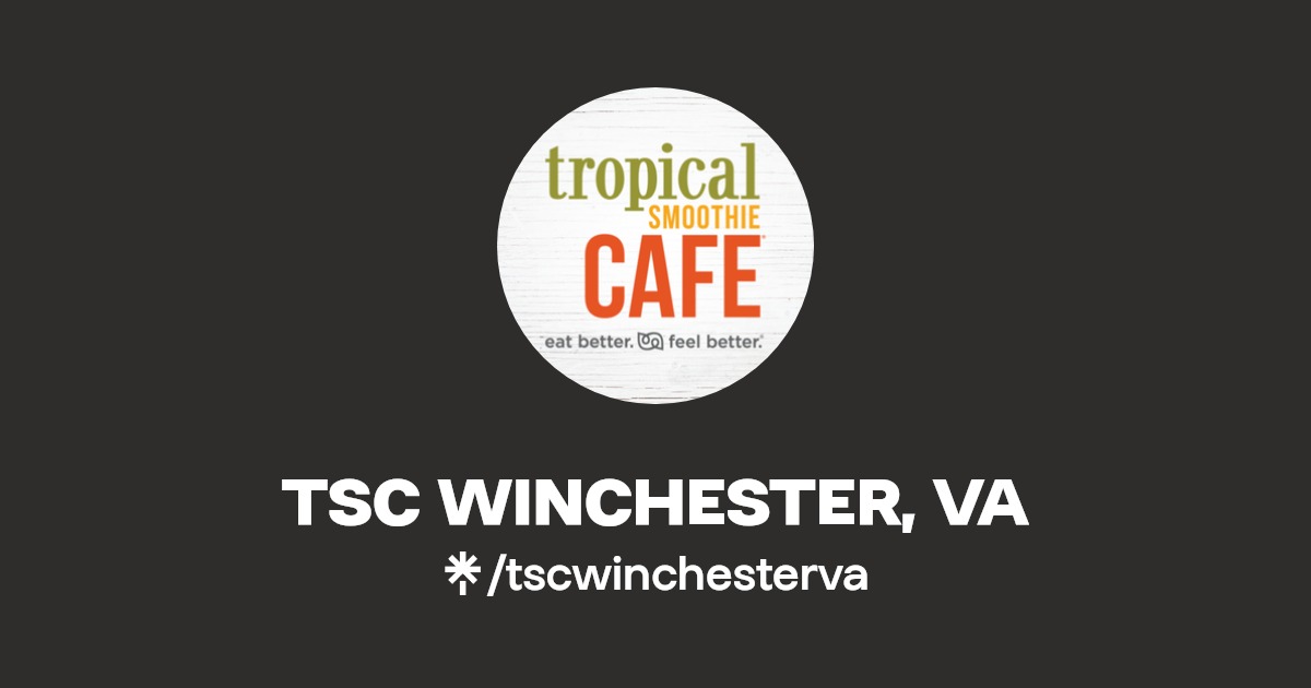 TSC WINCHESTER, VA Instagram, Facebook Linktree