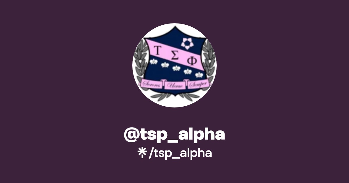 tsp_alpha Facebook Linktree