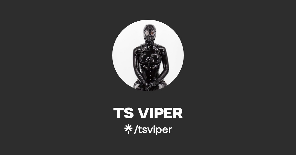TS VIPER - Find TS VIPER Onlyfans - Linktree