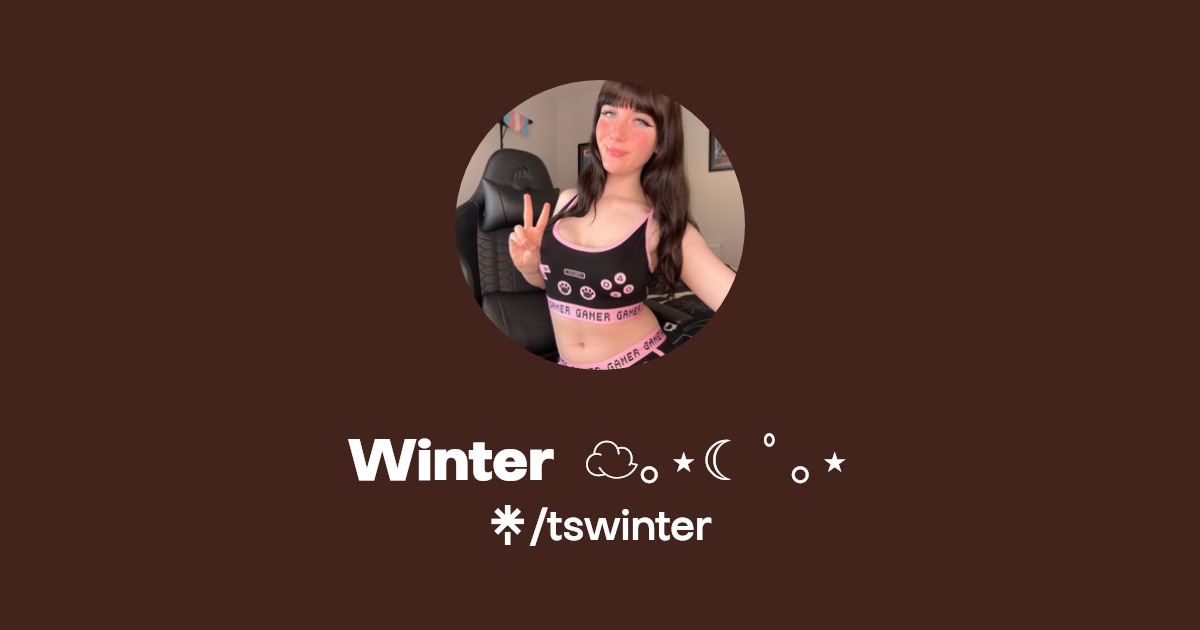 Winter ☁︎｡⋆☾ ﾟ｡⋆ - Find Winter ☁︎｡⋆☾ ﾟ｡⋆ Onlyfans - Linktree