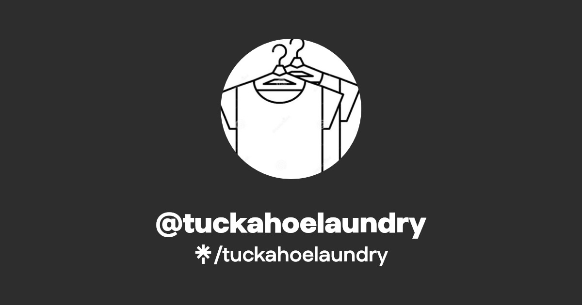 tuckahoelaundry Instagram, Facebook, TikTok Linktree