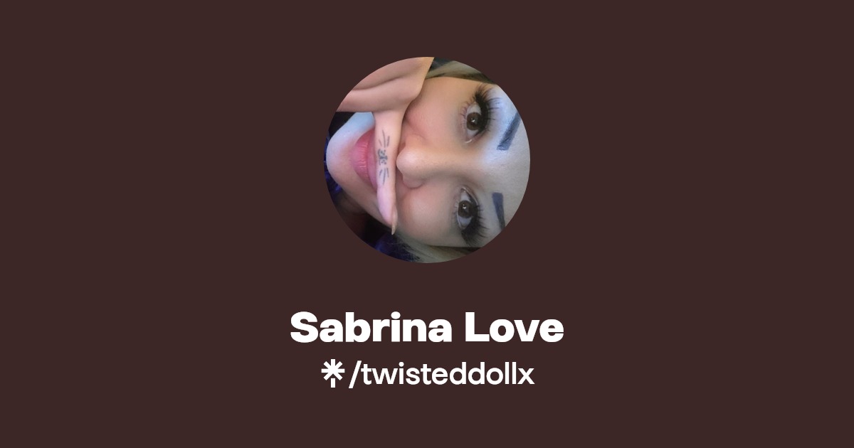 Sabrina Love - Find Sabrina Love Onlyfans - Linktree