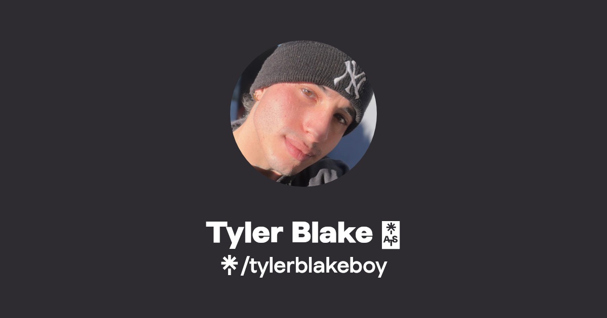 Tyler Blake 🥊 - Find Tyler Blake 🥊 Onlyfans - Linktree