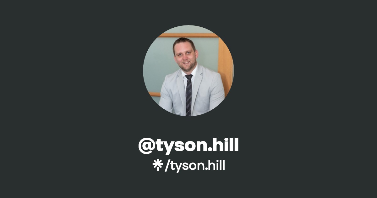 tyson.hill Facebook Linktree