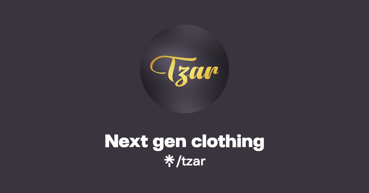 Next gen clothing Linktree