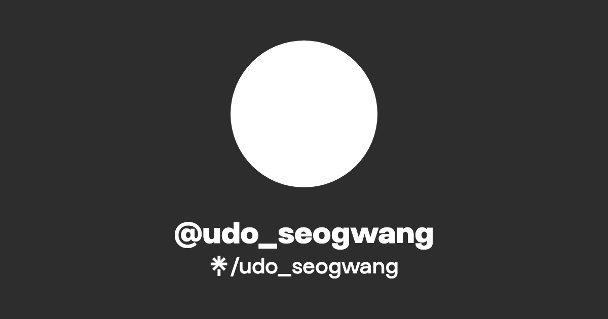 udo_seogwang Linktree