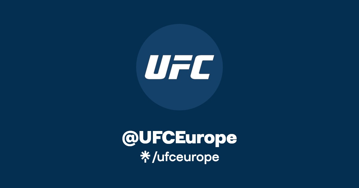 UFC Europe Follow all the action from the UFC in Europe Linktree