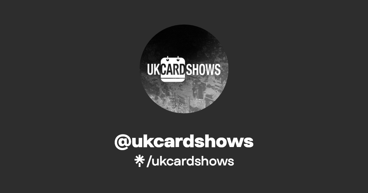 ukcardshows Instagram Linktree
