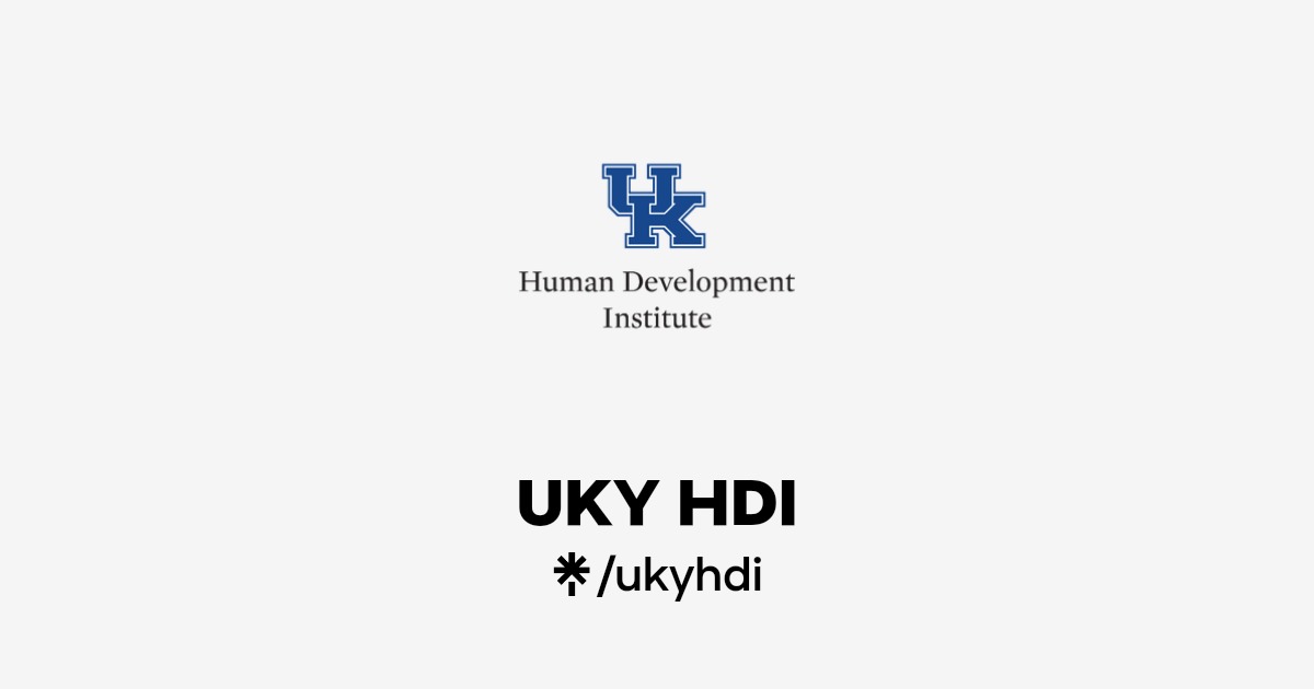 UKY HDI Instagram, Facebook Linktree