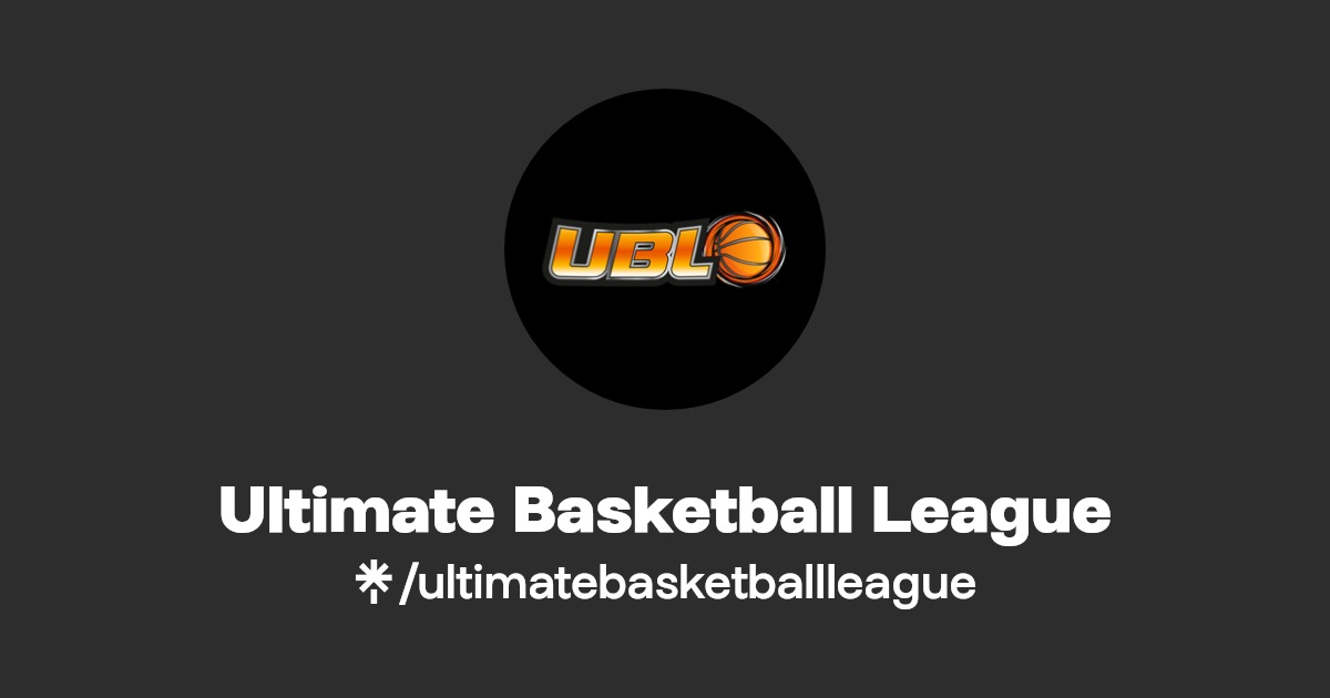 Ultimate Basketball League Linktree