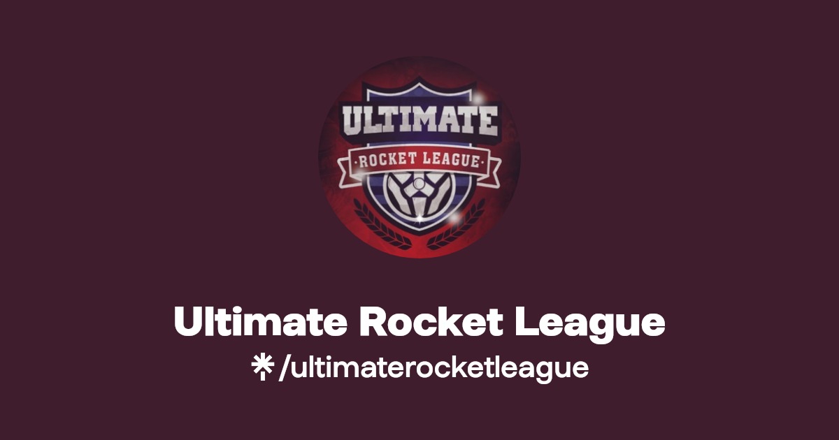 Ultimate Rocket League Twitter, Instagram, TikTok, Twitch Linktree