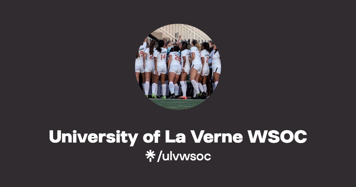 University of La Verne WSOC Linktree
