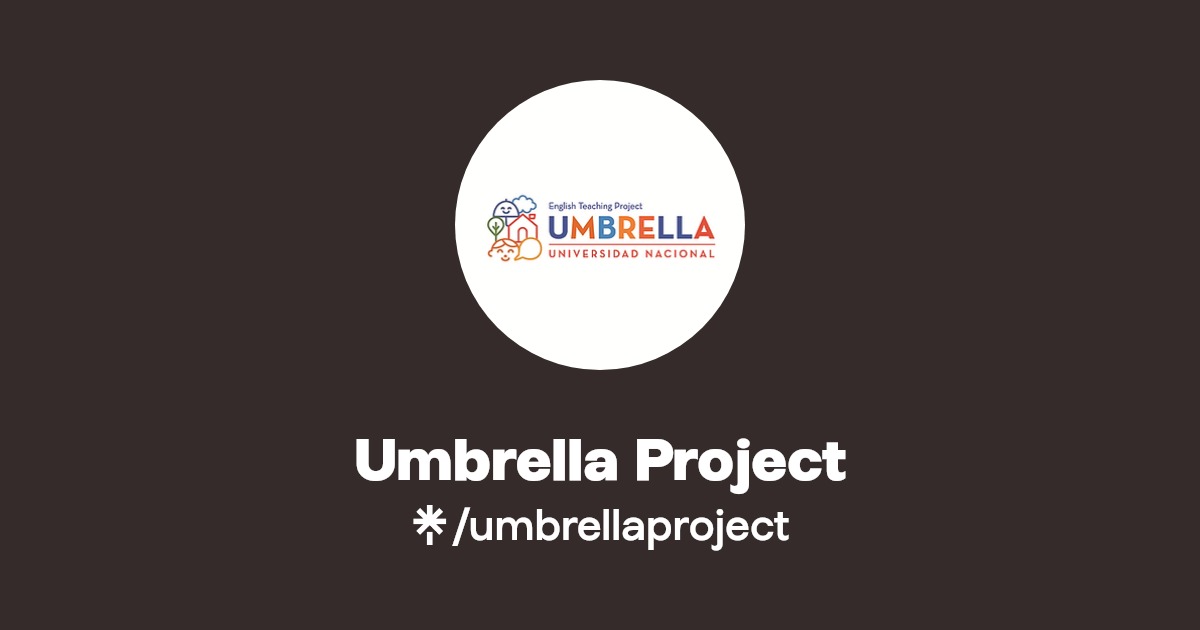 Umbrella Project Instagram, Facebook Linktree