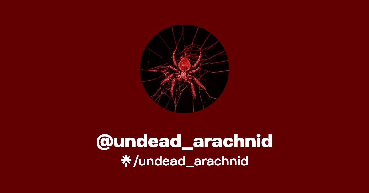 undead_arachnid Twitch Linktree
