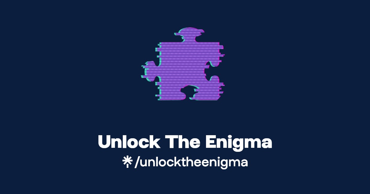 Unlock The Enigma Instagram, Facebook, TikTok Linktree