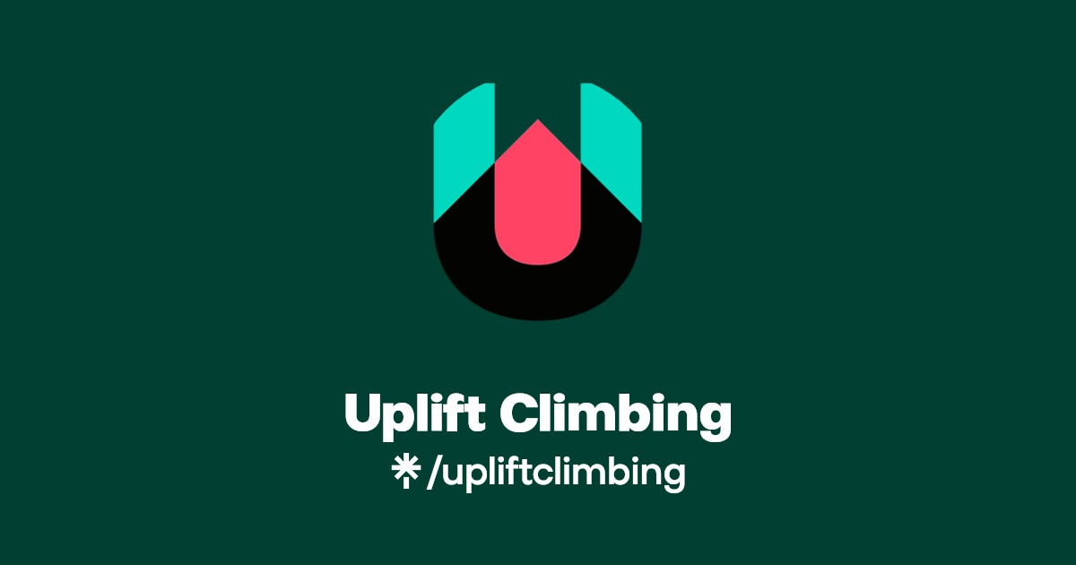 Uplift Climbing Instagram, Facebook Linktree