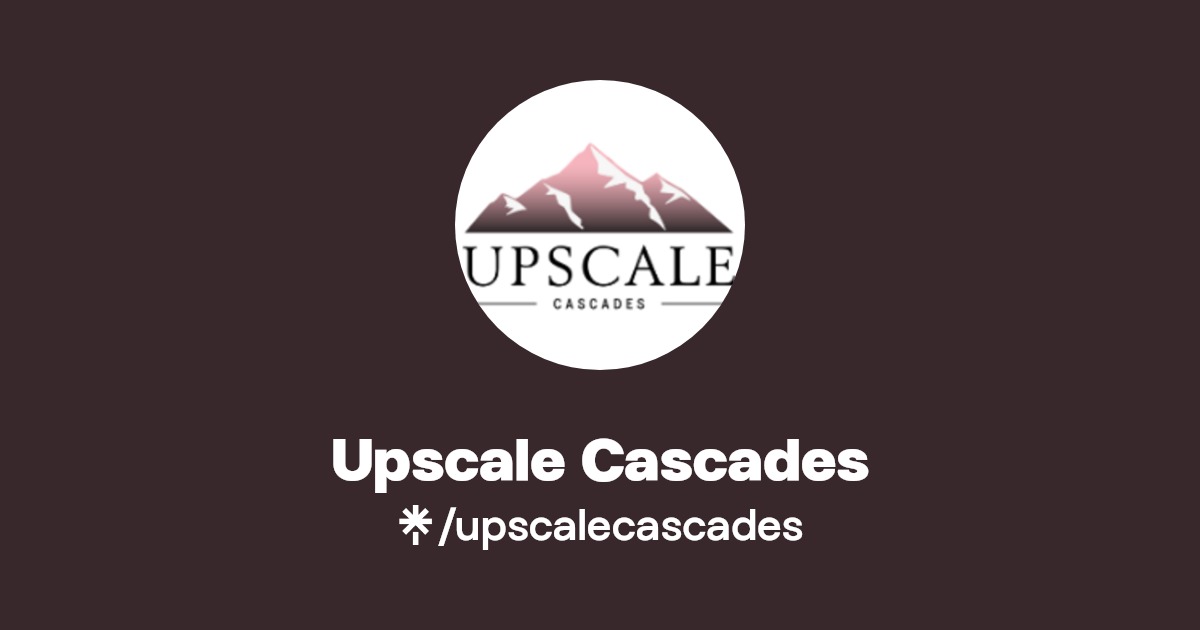 Upscale Cascades Facebook Linktree