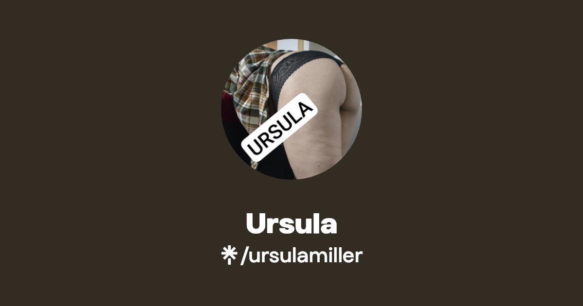 Ursula - Find Ursula Onlyfans - Linktree