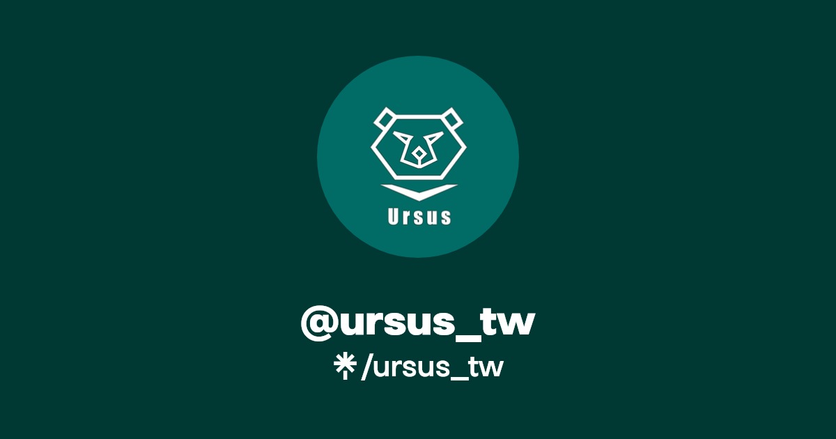 ursus_tw Instagram, Facebook Linktree