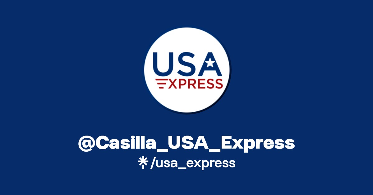 Casilla_USA_Express Instagram, Facebook Linktree