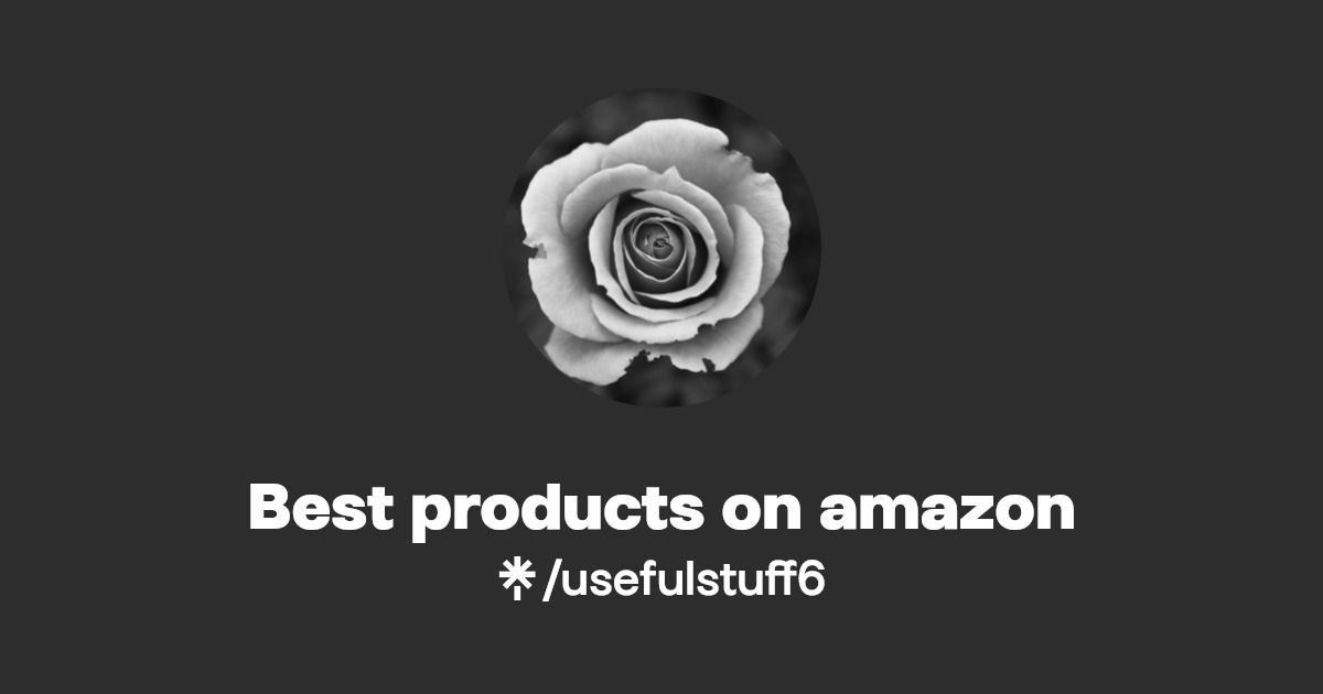 Best products on amazon Linktree