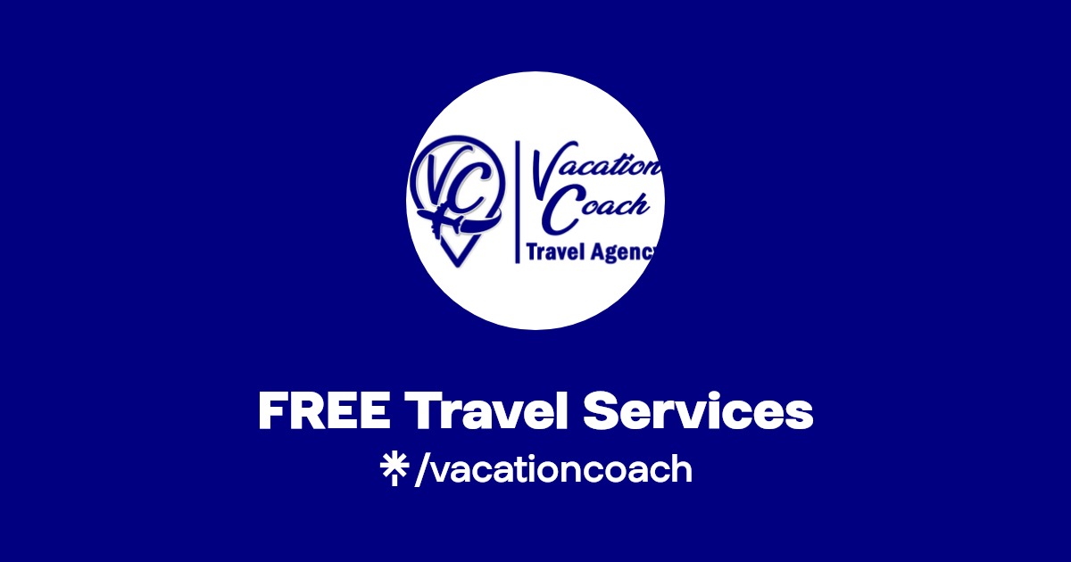 Vacation Coach Travel Agency Instagram, TikTok Linktree