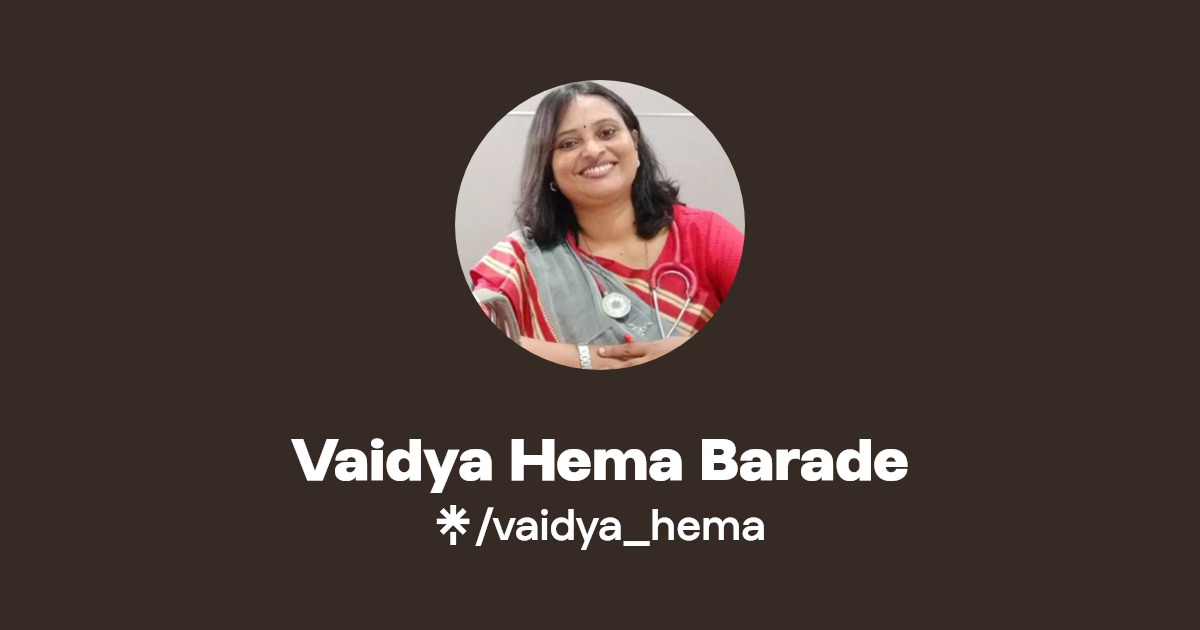 Vaidya Hema Barade Instagram Linktree