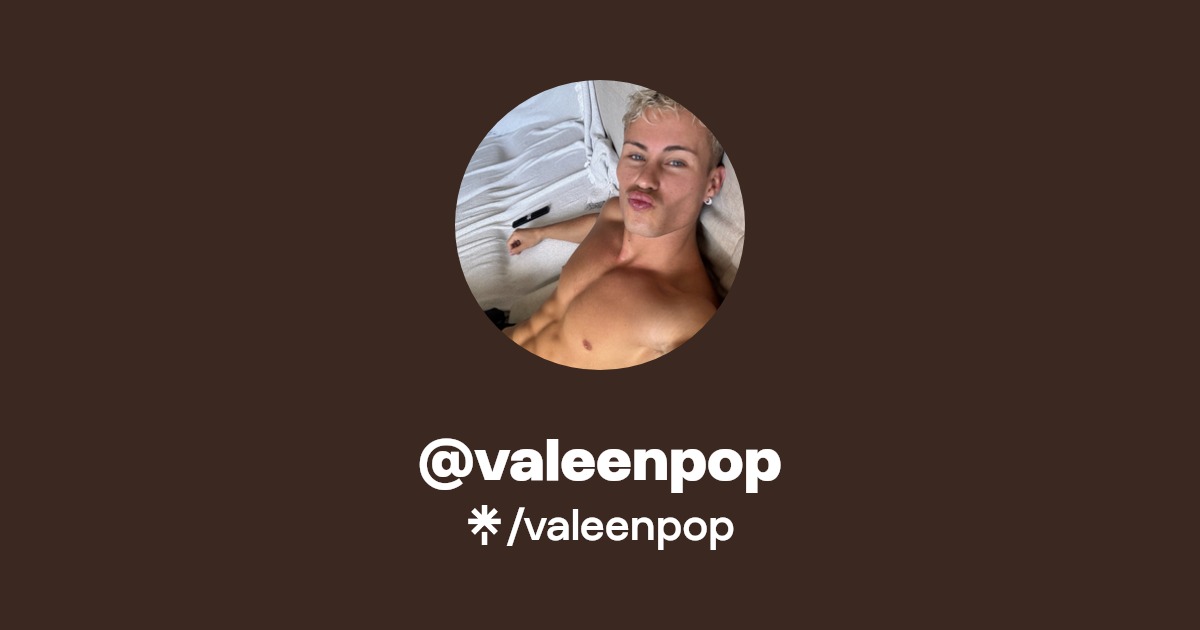 valeenpop - Find @valeenpop Onlyfans - Linktree