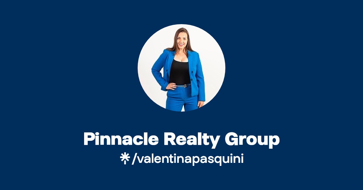 Pinnacle Realty Group Instagram, Facebook, TikTok Linktree