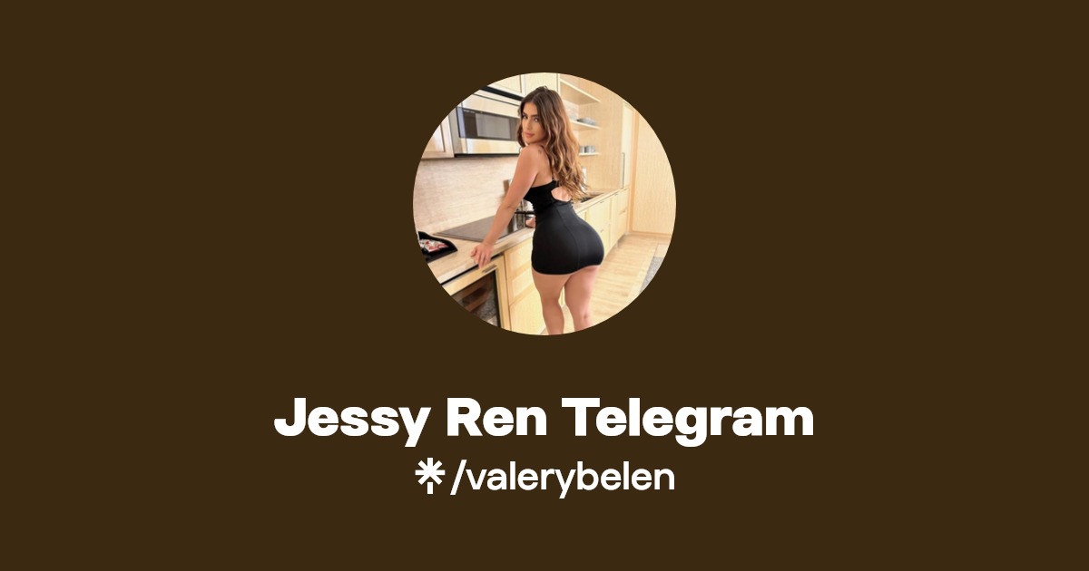 Jessy Ren Telegram Linktree